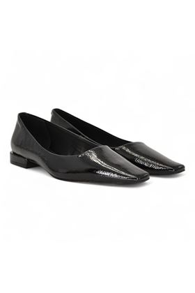 Ballerina donna in naplak colore nero. MICHAEL KORS | 40F5DRFP1A-001
